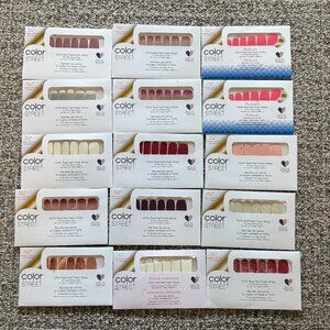 Bundle of 15 Sealed Color Street Nail Polish Sheets
